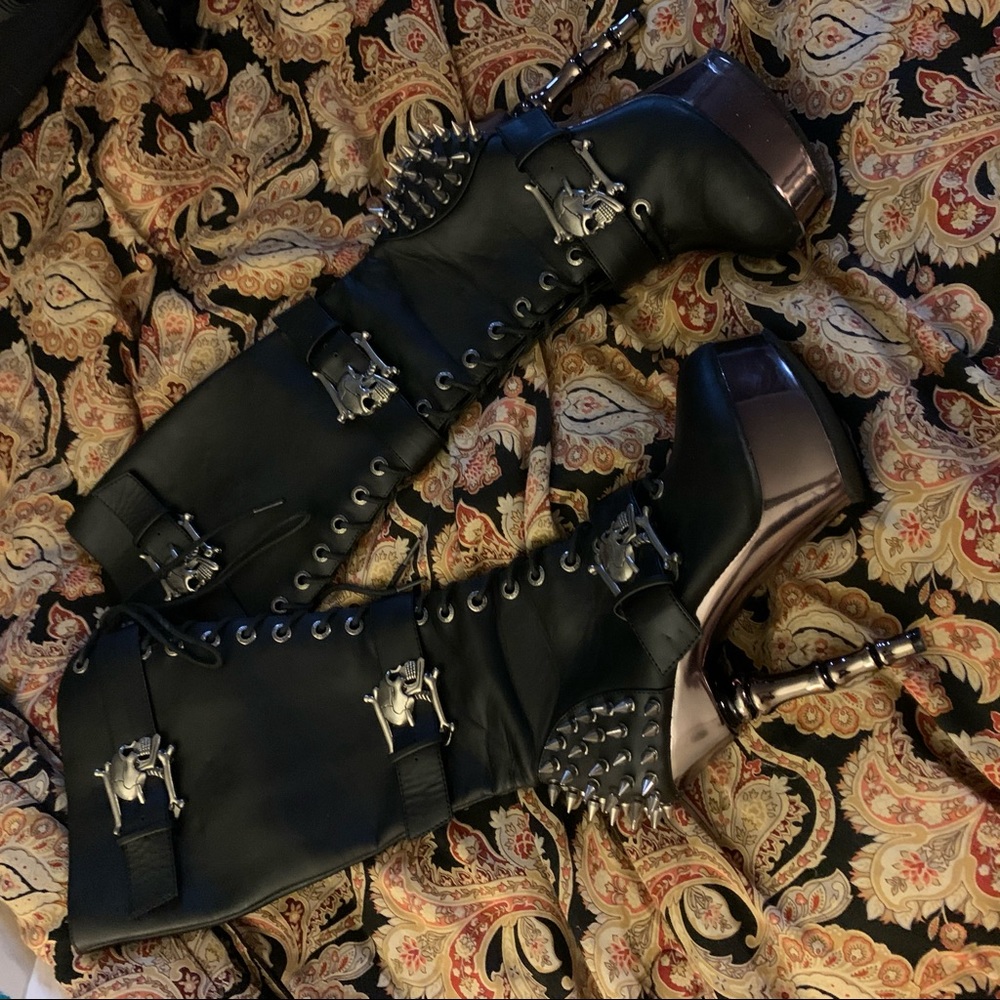 Demonia Heeled Boots